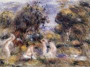 Pierre Renoir The Bathers oil on canvas